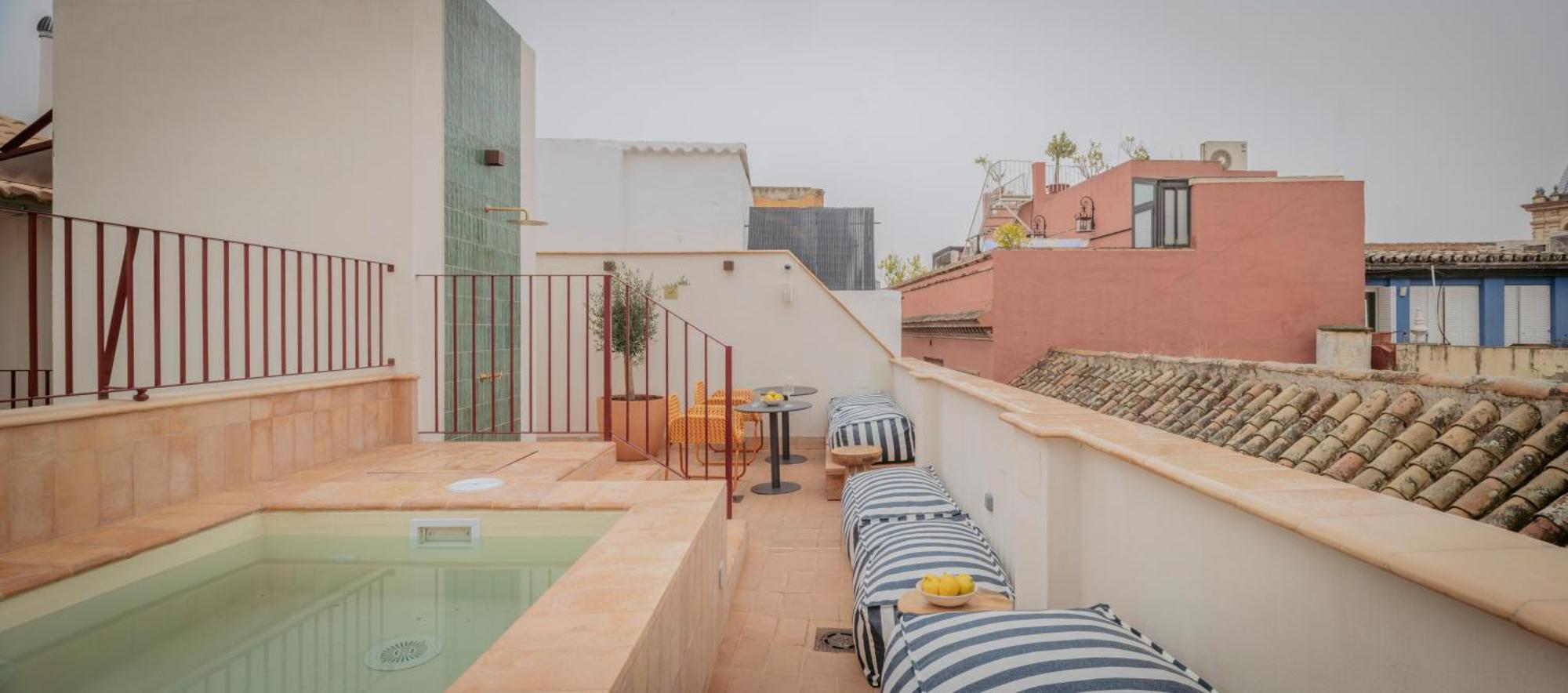 Lirium Casa Patio Hotell Sevilla Eksteriør bilde